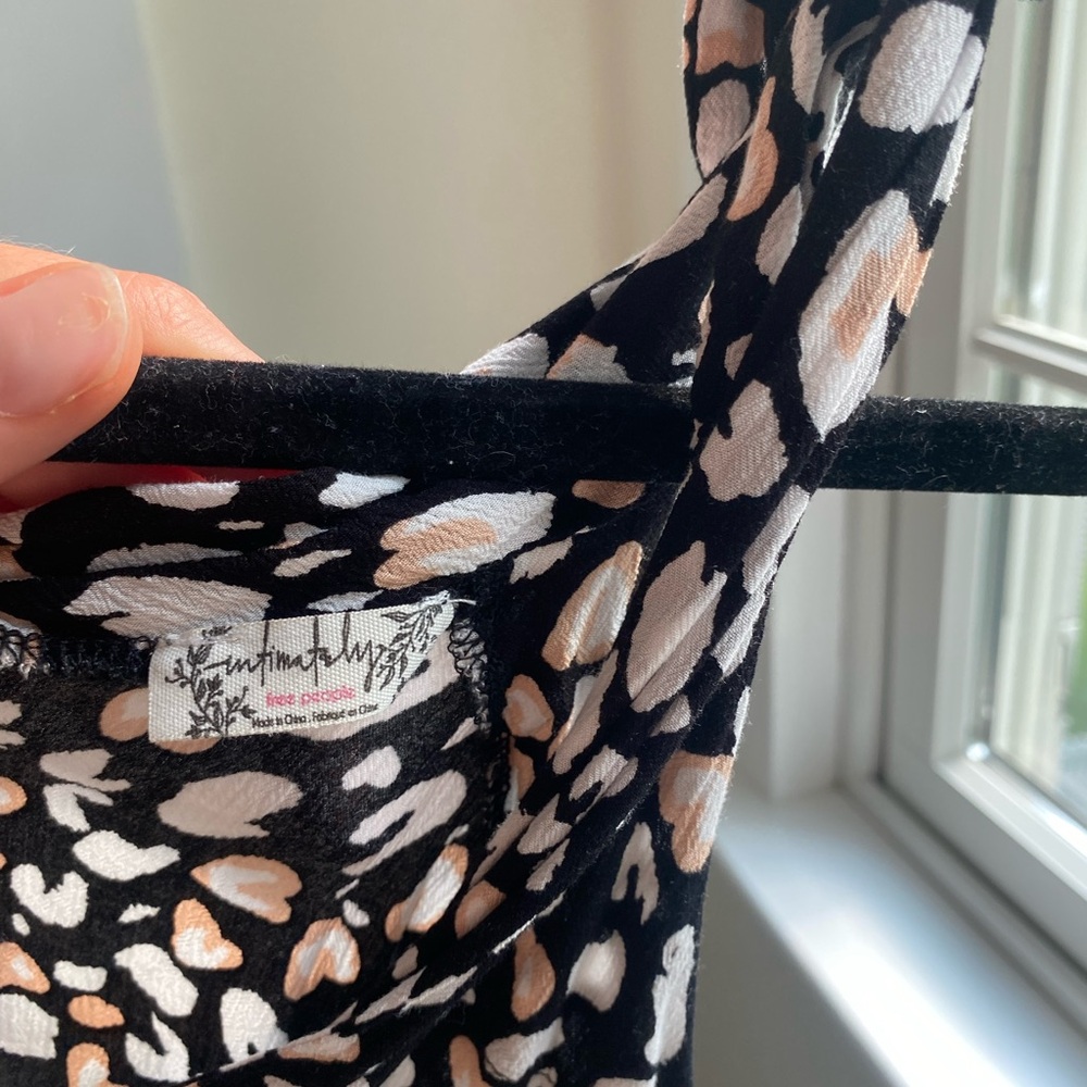 Free People Bare It All Bodysuit Cheetah View 5